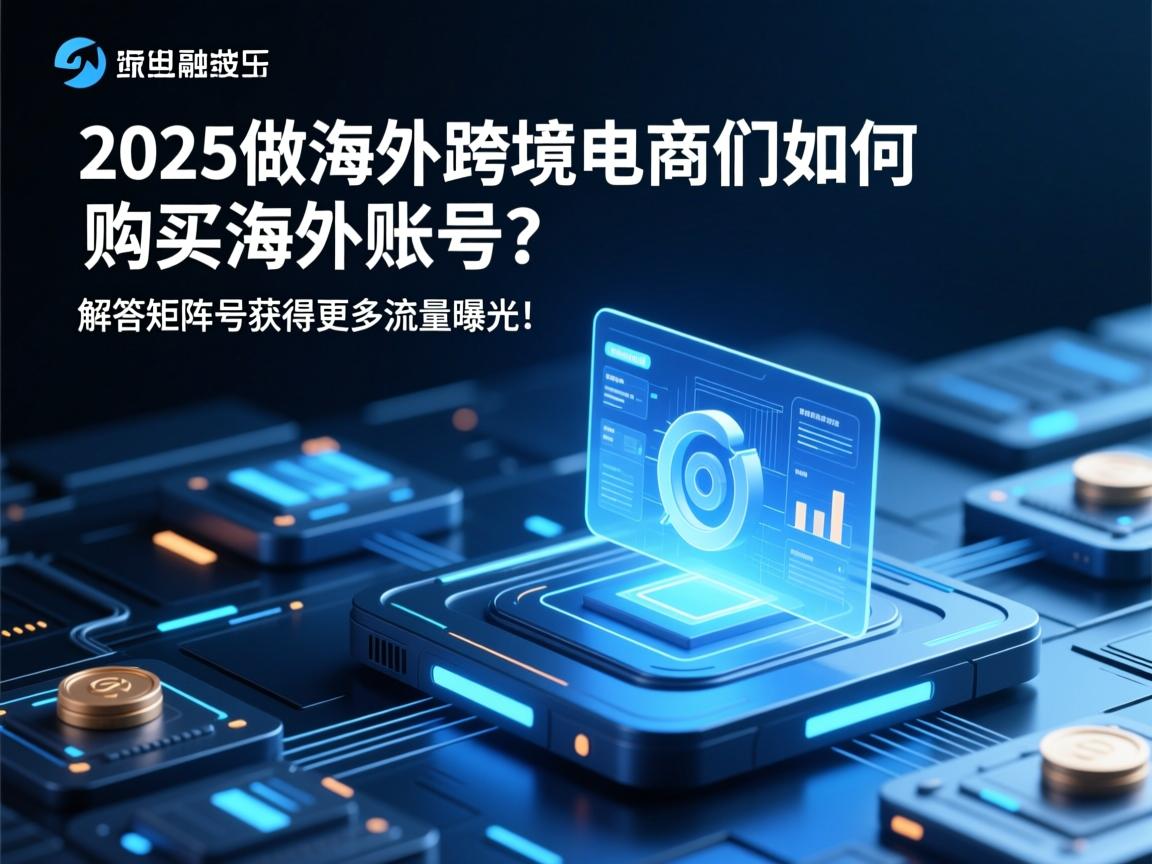 2025做海外跨境电商们如何购买海外账号?解答矩阵号获得更多流量曝光!
