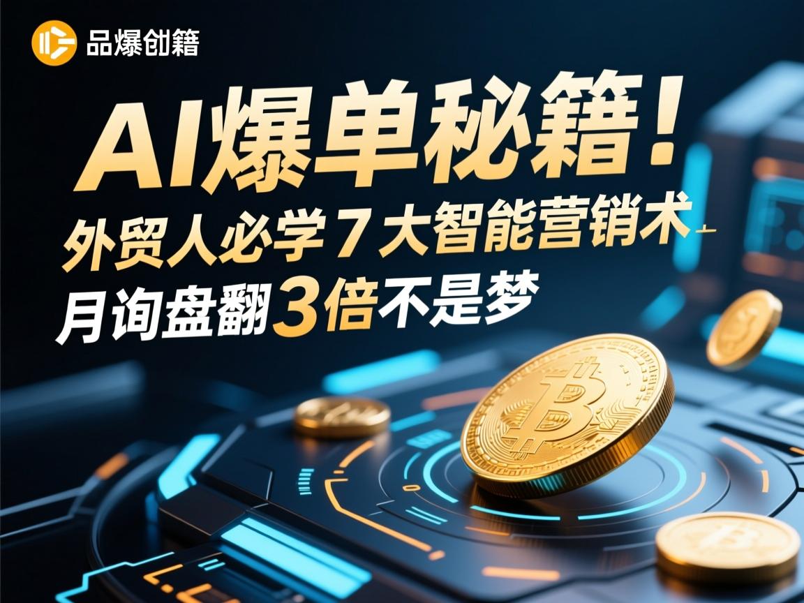 详细阅读:AI爆单秘籍!外贸人必学的7大智能营销术,月询盘翻3倍不是梦 AI爆单秘籍!外贸人必学的7大智能营销术,月询盘翻3倍不是梦