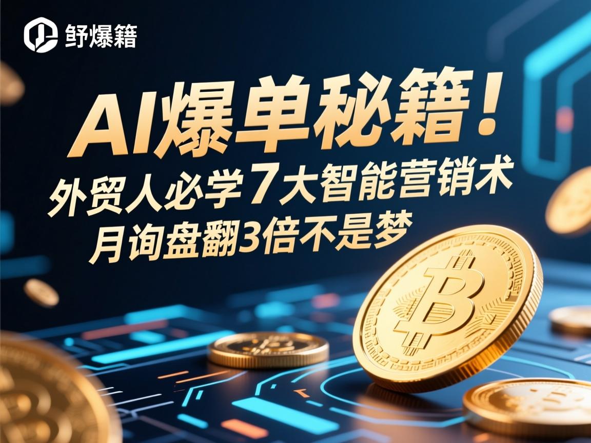 AI爆单秘籍!外贸人必学的7大智能营销术,月询盘翻3倍不是梦