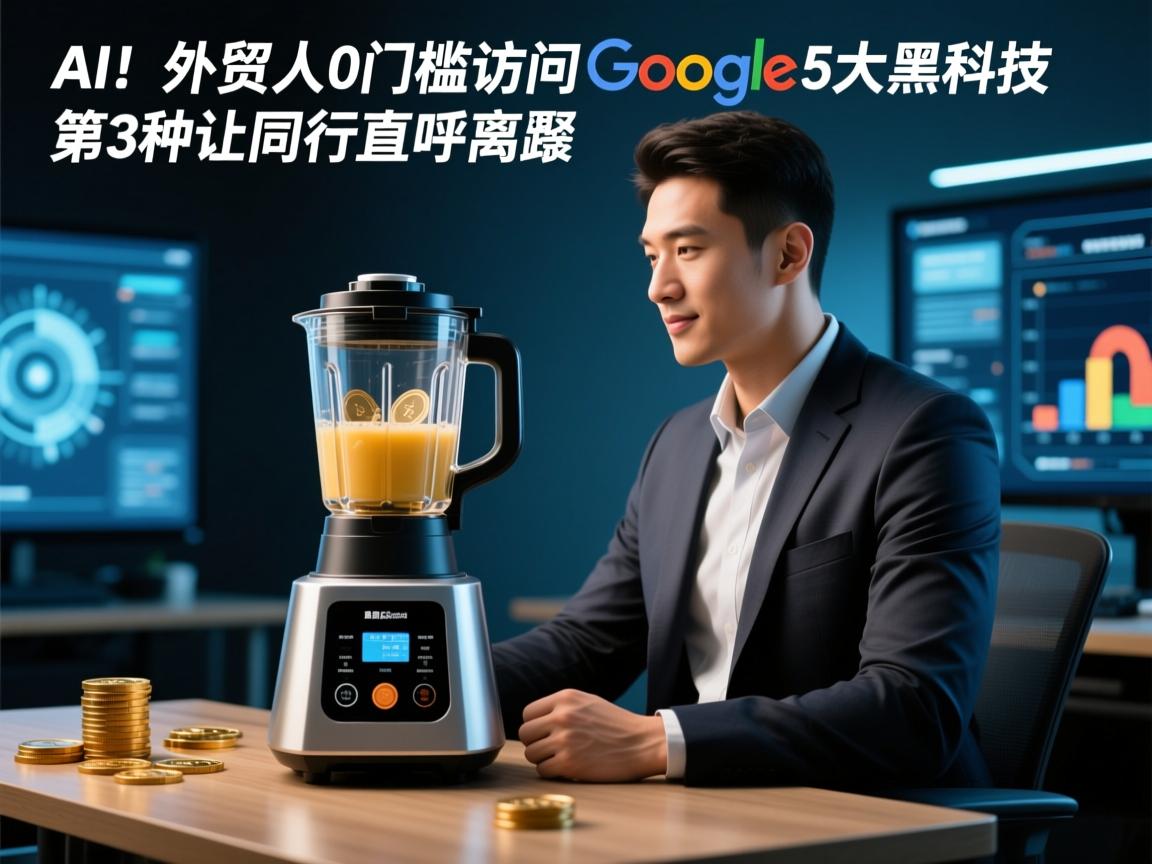 AI破壁!外贸人0门槛访问谷歌的5大黑科技,第3种让同行直呼离谱