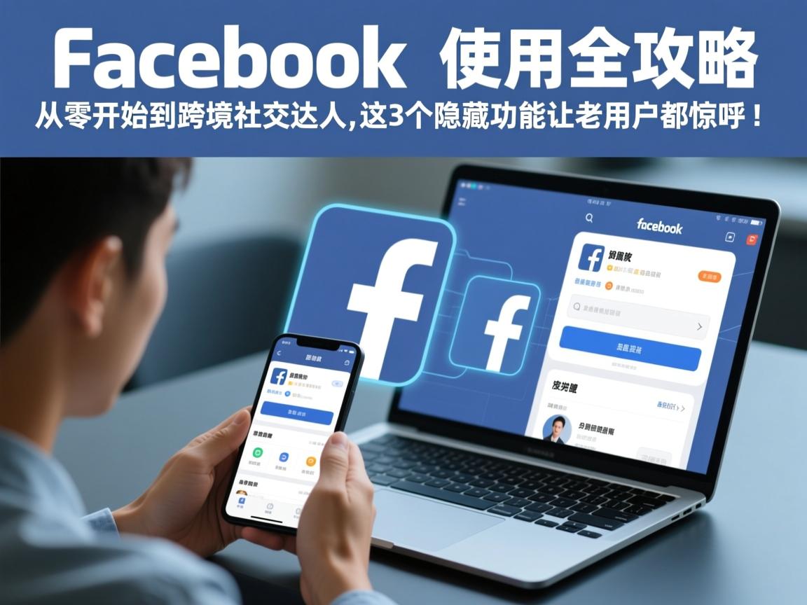 Facebook使用全攻略,从零开始到跨境社交达人,这3个隐藏功能让老用户都惊呼!