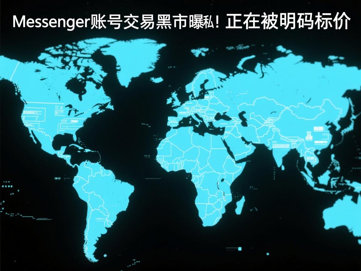 Messenger账号交易黑市曝光！全球用户隐私正在被明码标价