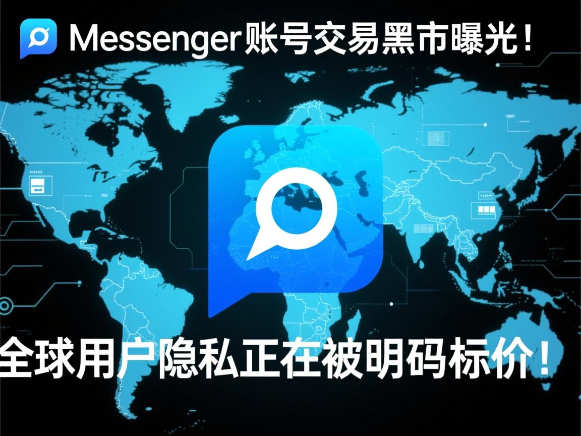 Messenger账号交易黑市曝光!全球用户隐私正在被明码标价