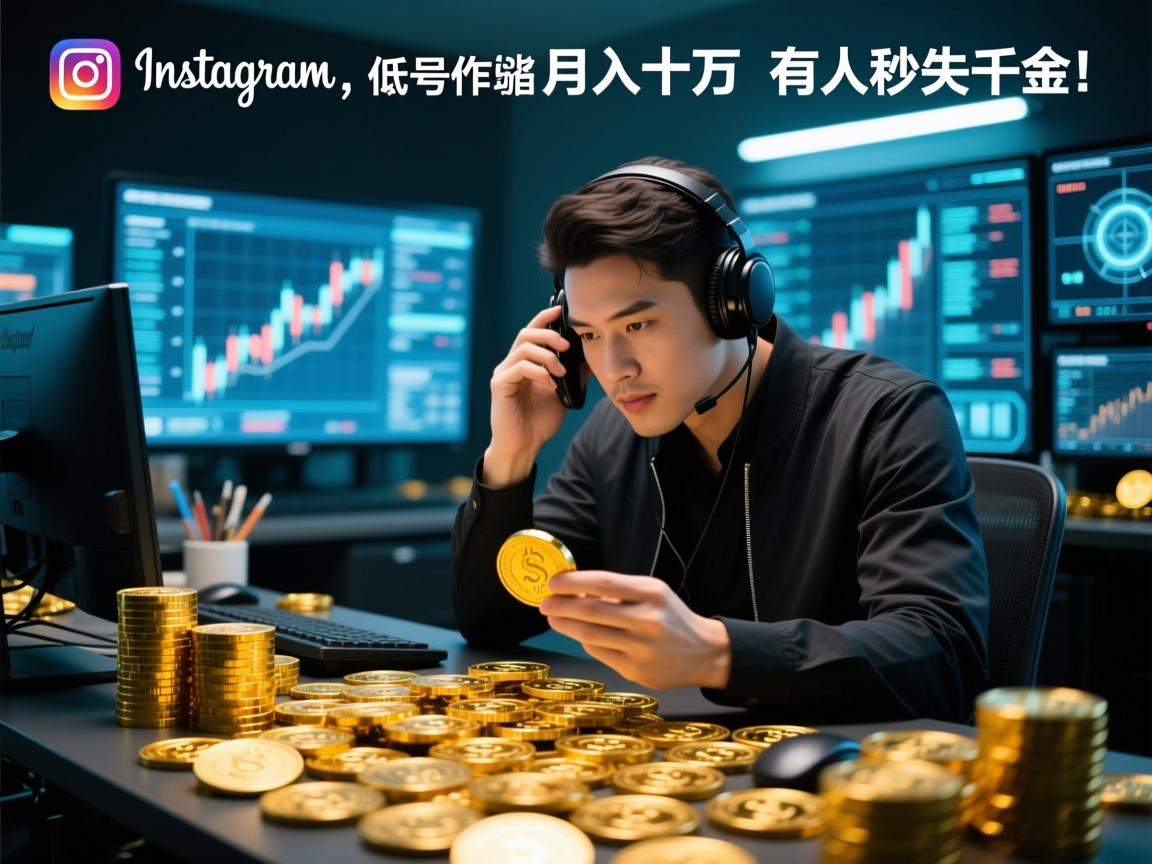 Instagram账号地下交易市场调查,有人月入十万,有人秒失千金!