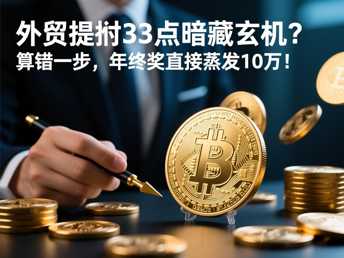 外贸提成3个点暗藏玄机？算错一步，年终奖直接蒸发10万！