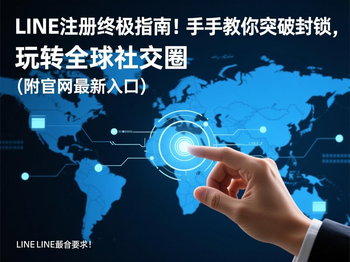 LINE注册终极指南!手把手教你突破封锁,玩转全球社交圈(附官网最新入口)