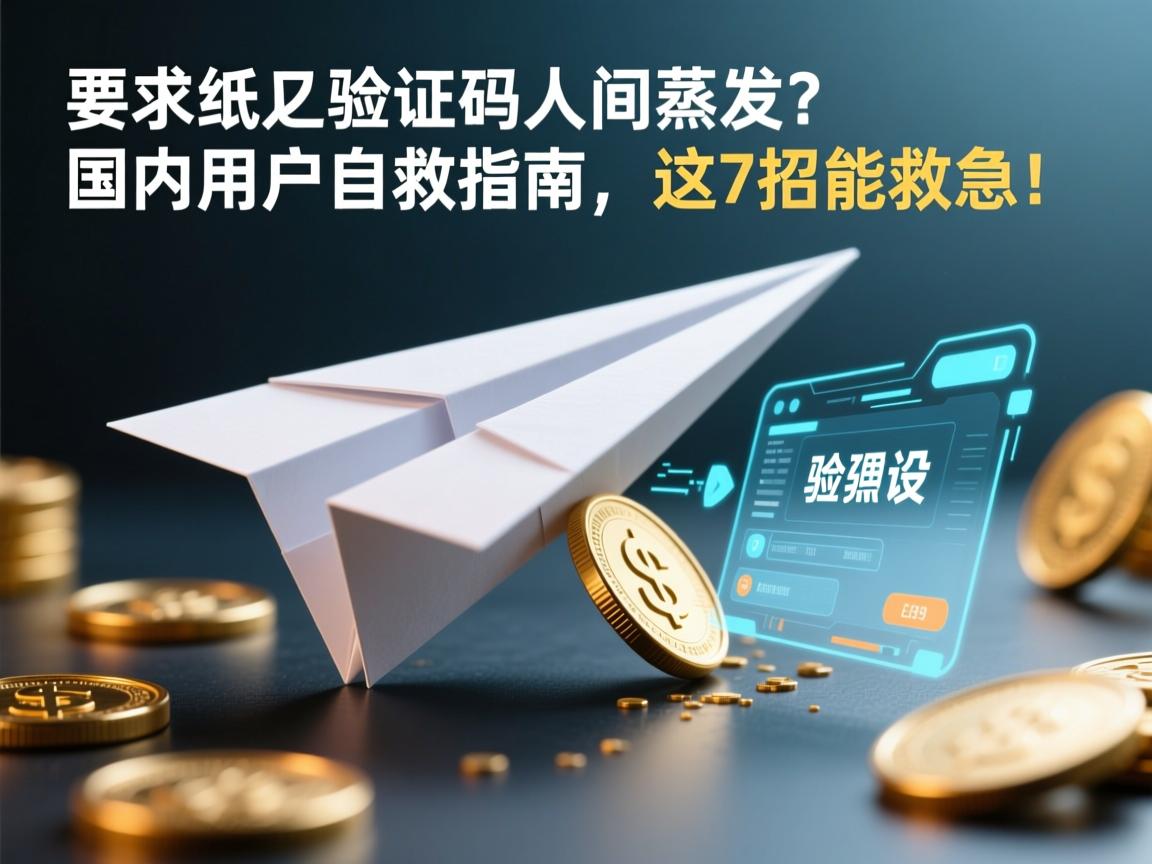 纸飞机验证码人间蒸发?国内用户自救指南,这7招能救急!