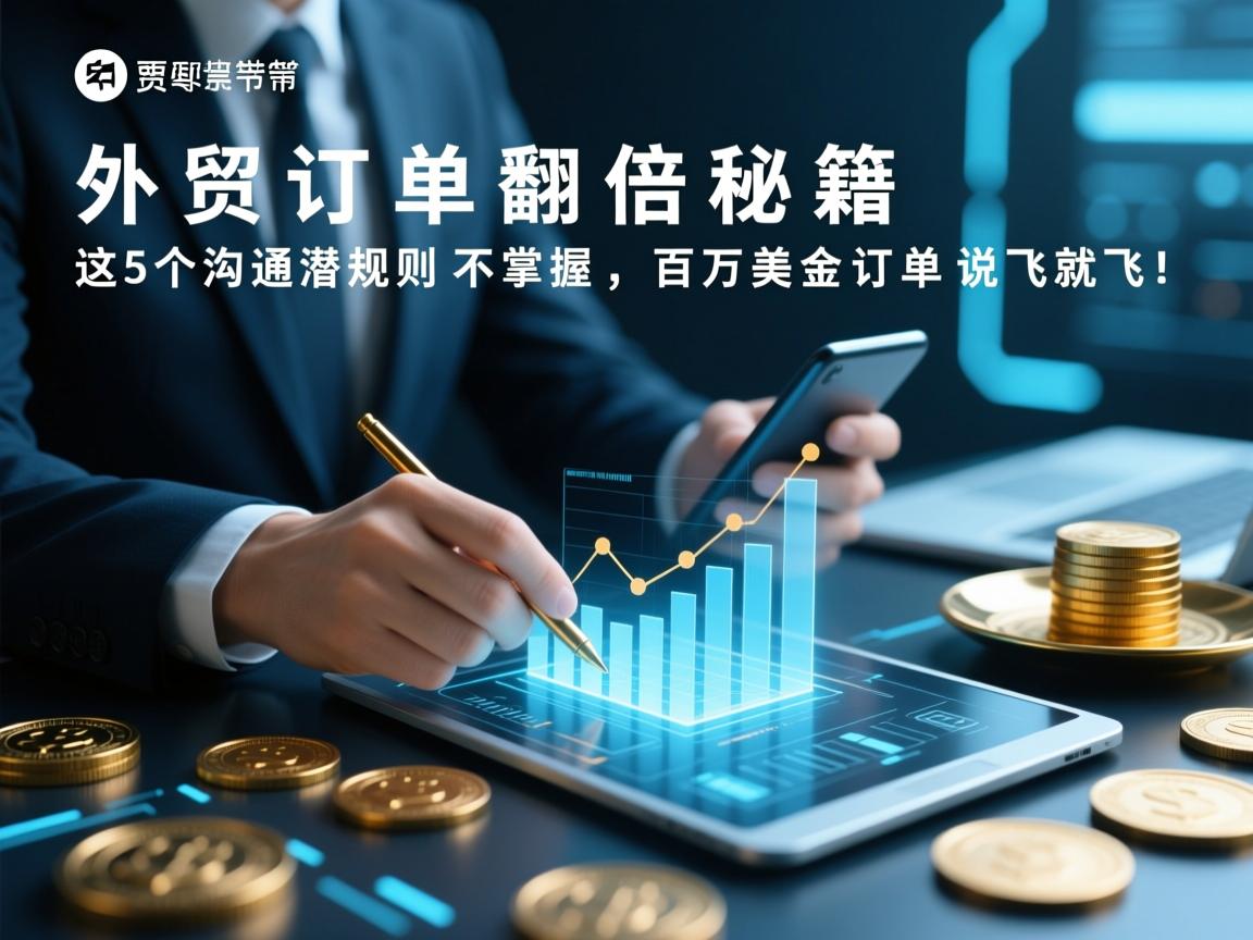 外贸订单翻倍秘籍，这5个沟通潜规则不掌握，百万美金订单说飞就飞！