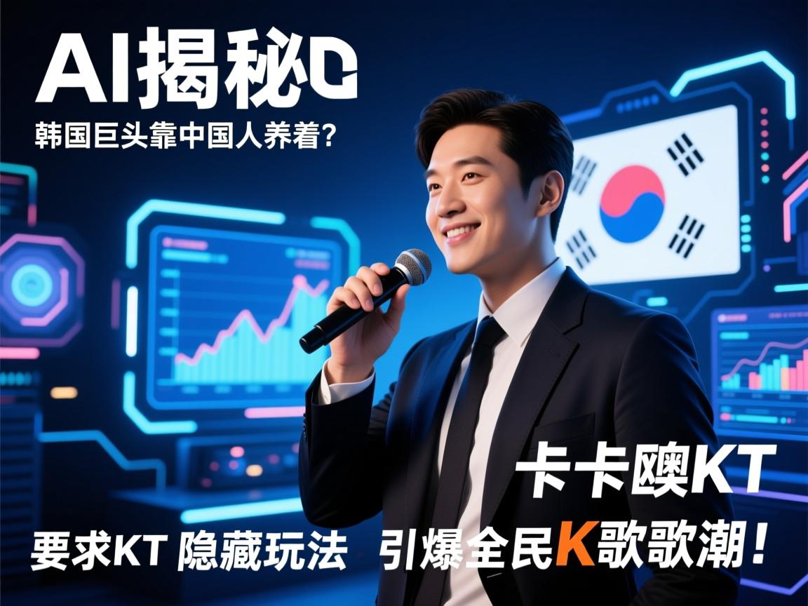 AI揭秘,韩国巨头靠中国人养着?卡卡欧KT隐藏玩法引爆全民K歌潮!