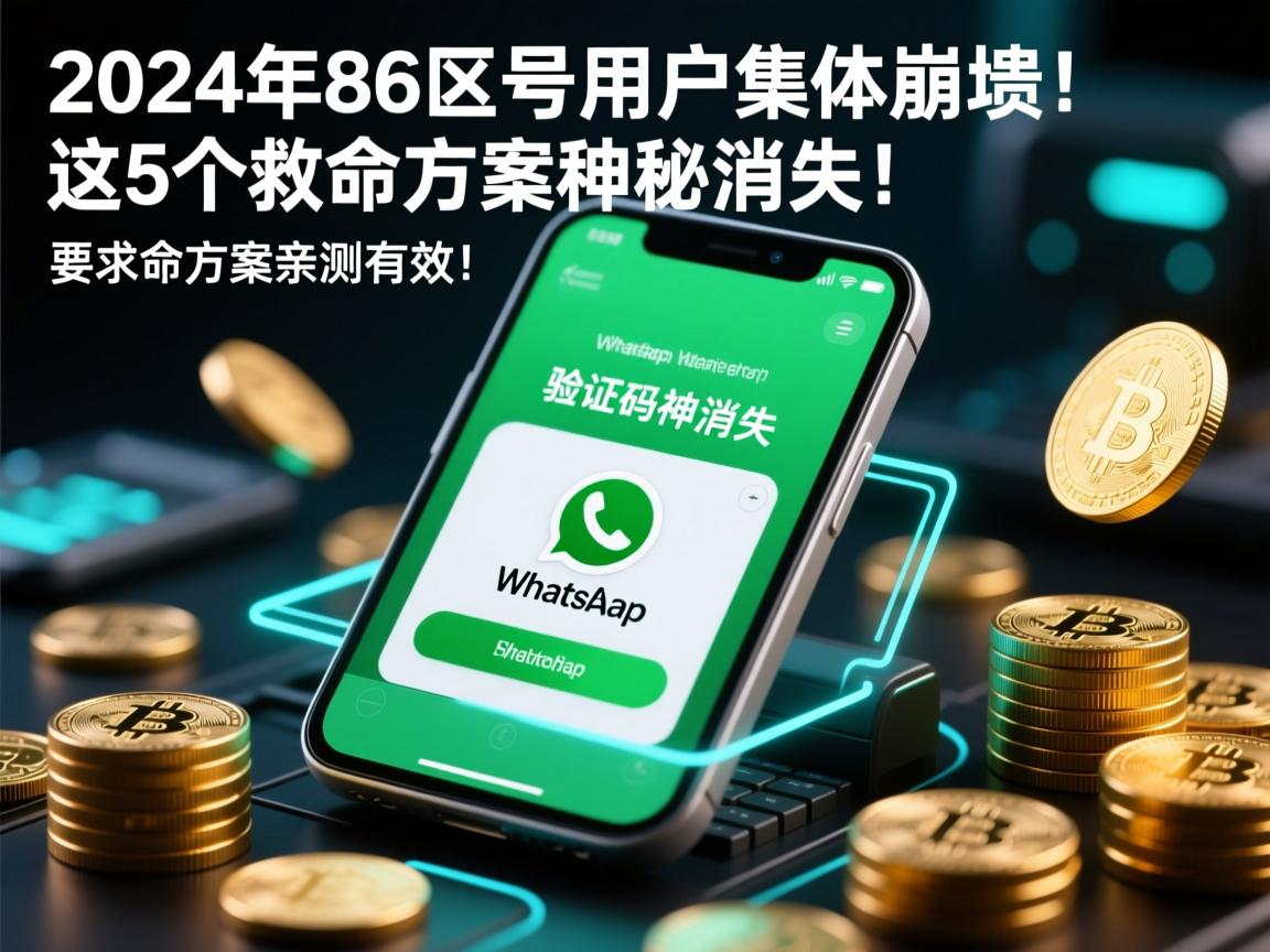 2024年86区号用户集体崩溃!WhatsApp验证码神秘消失,这5个救命方案亲测有效!
