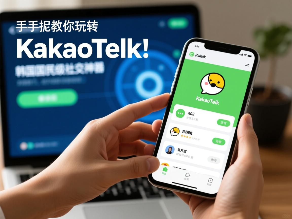 手把手教你玩转KakaoTalk!韩国国民级社交神器注册全攻略(附独家避坑指南)
