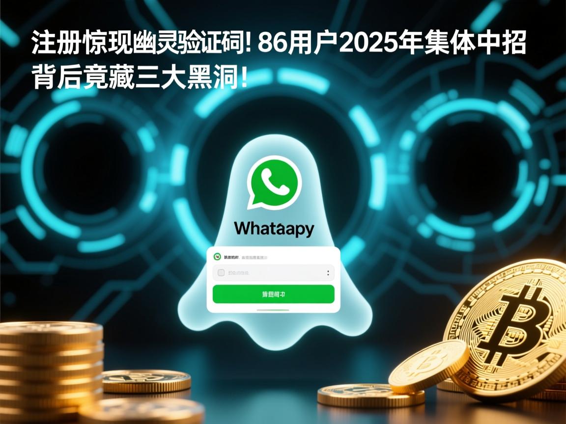 WhatsApp注册惊现幽灵验证码!86用户2025年集体中招,背后竟藏三大黑洞