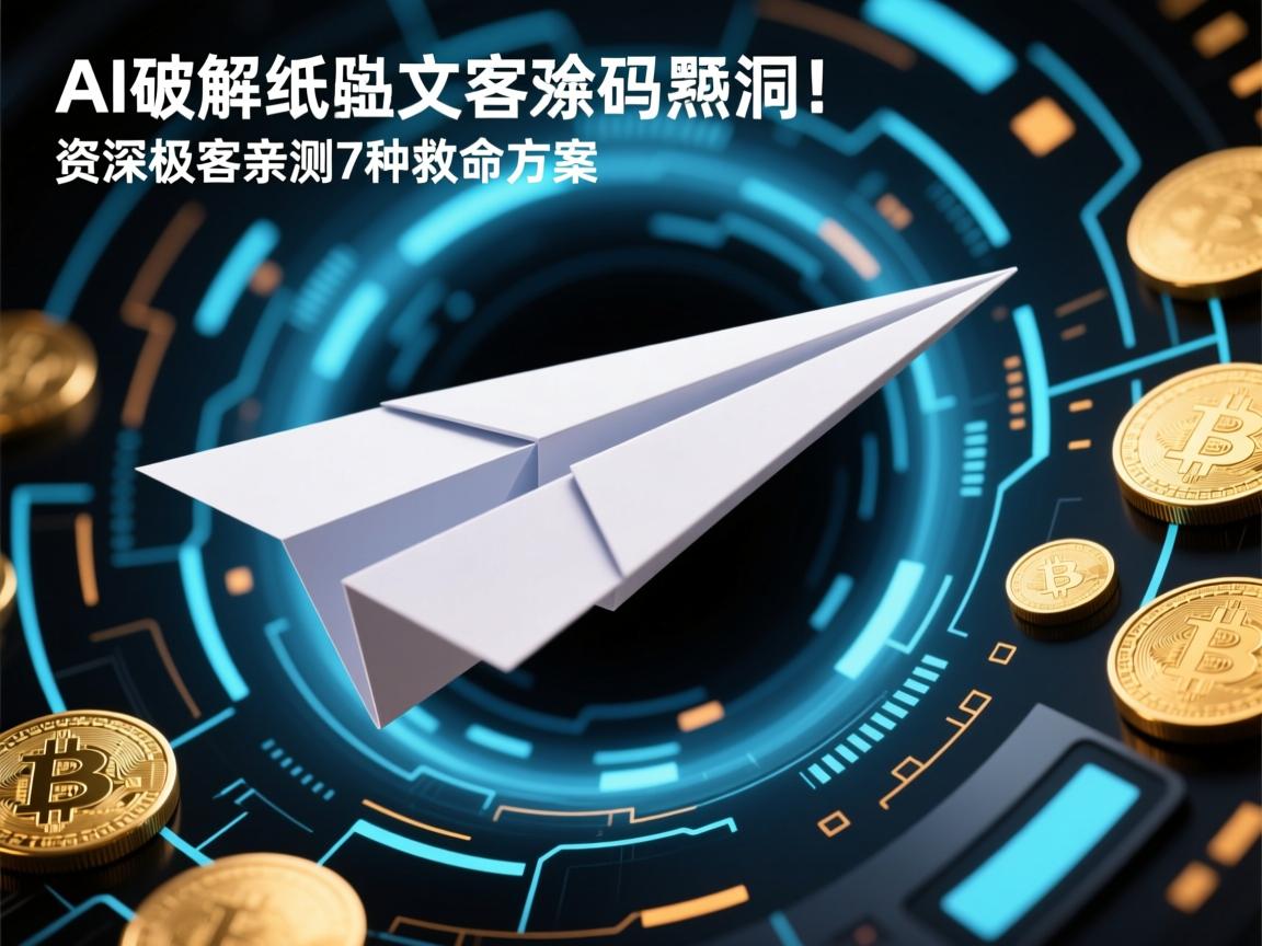 AI破解纸飞机验证码黑洞!资深极客亲测7种救命方案