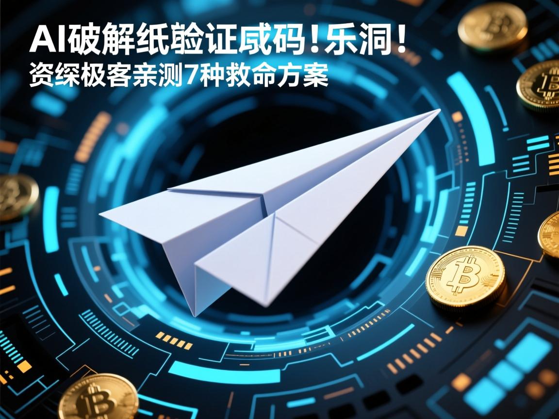 AI破解纸飞机验证码黑洞!资深极客亲测7种救命方案