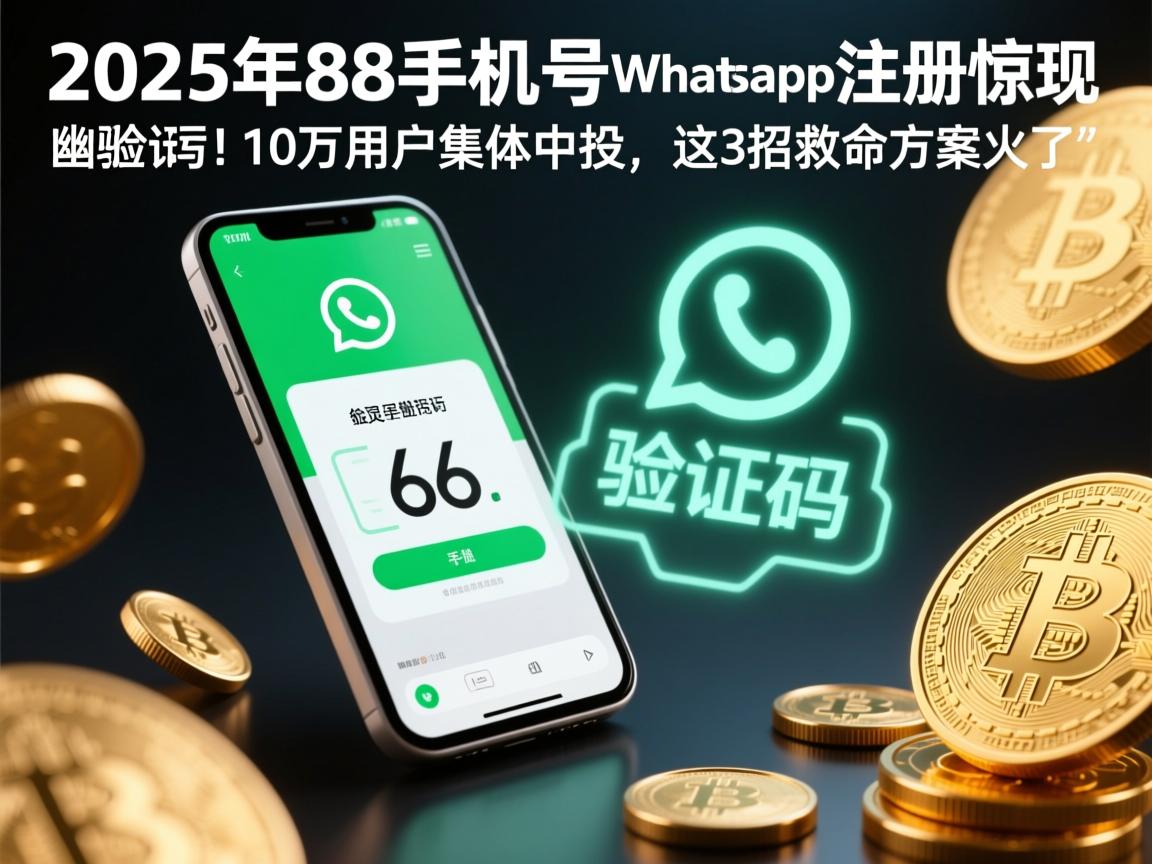 2025年86手机号WhatsApp注册惊现幽灵验证码!10万用户集体中招,这3招救命方案火了