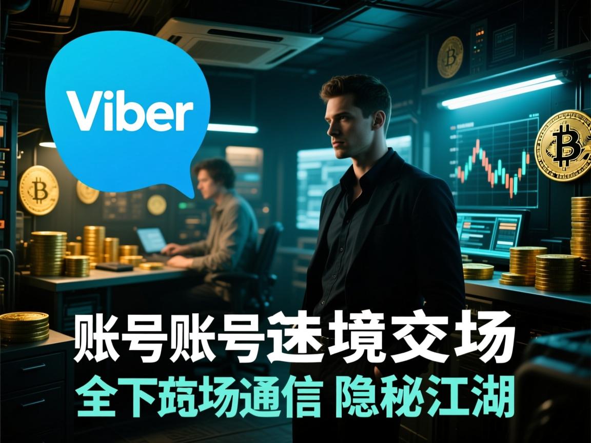 Viber账号地下交易市场全揭秘,跨境通讯的隐秘江湖