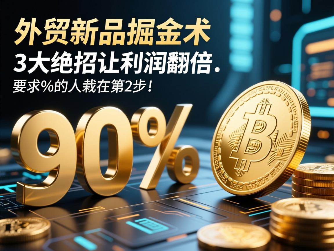 外贸新品掘金术，3大绝招让利润翻倍，90%的人栽在第2步！