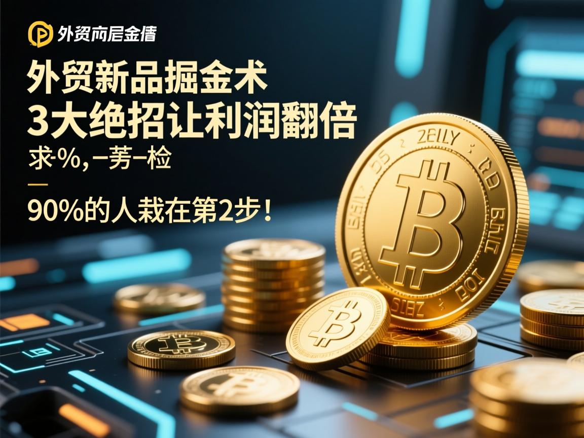 外贸新品掘金术,3大绝招让利润翻倍,90%的人栽在第2步!