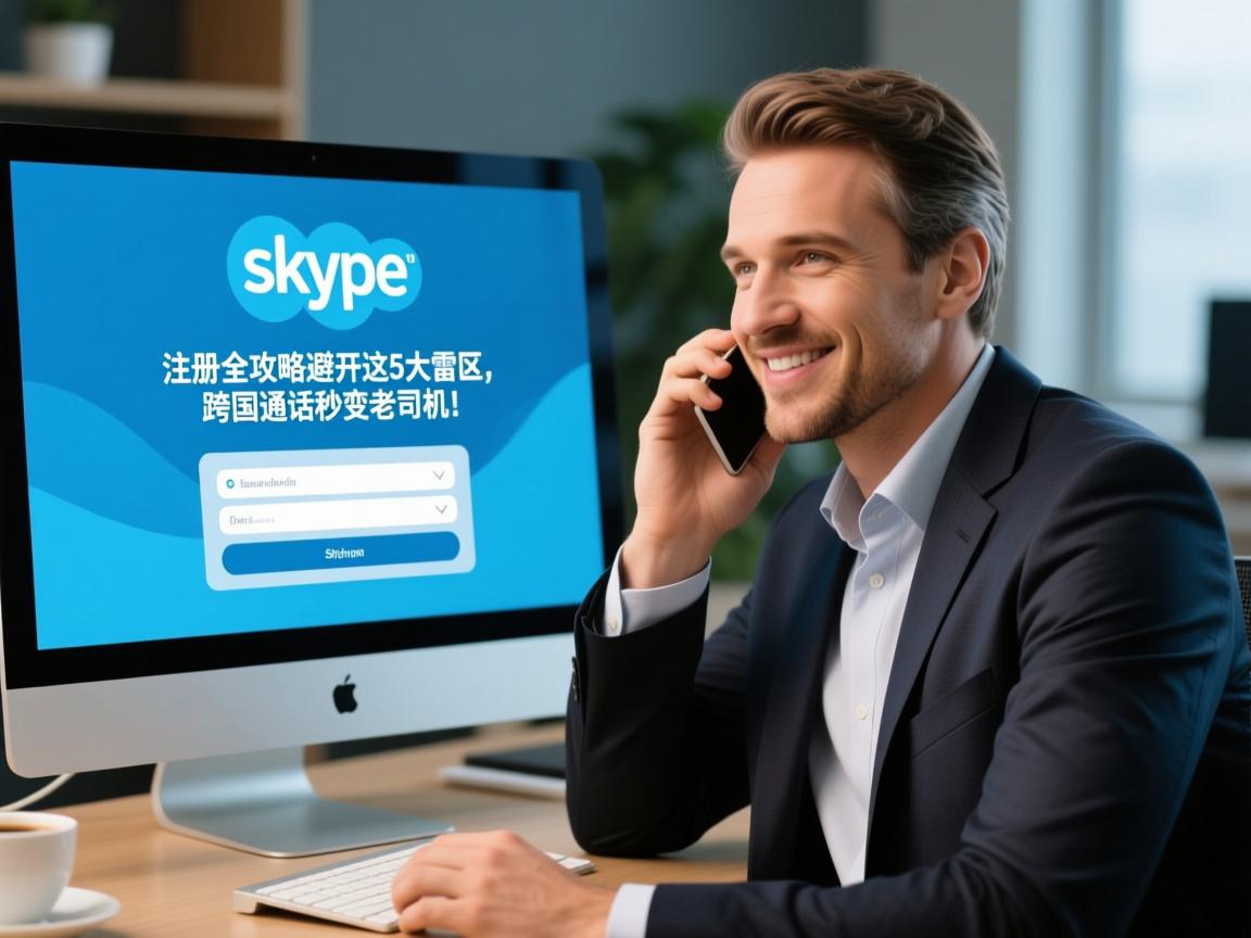 Skype注册全攻略,避开这5大雷区,跨国通话秒变老司机!