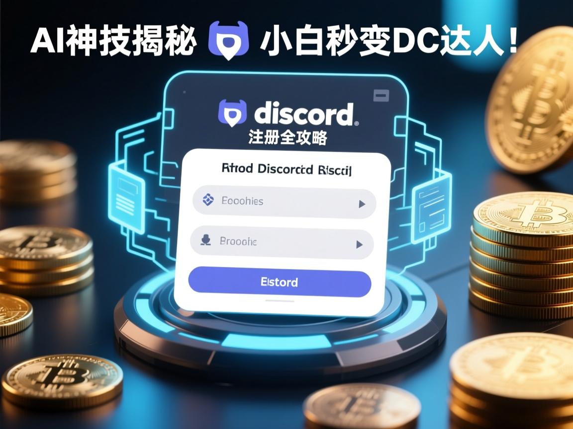 AI神技揭秘,Discord注册全攻略,小白秒变DC达人!
