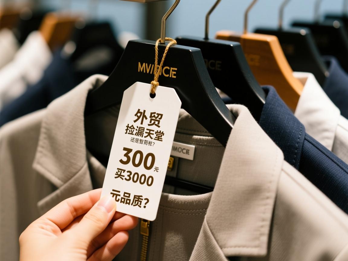 外贸吊牌服装鞋类,捡漏天堂还是智商税?300元真能买到3000元品质?