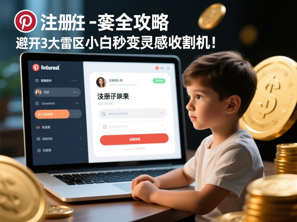 Pinterest注册全攻略,避开3大雷区,小白秒变灵感收割机!
