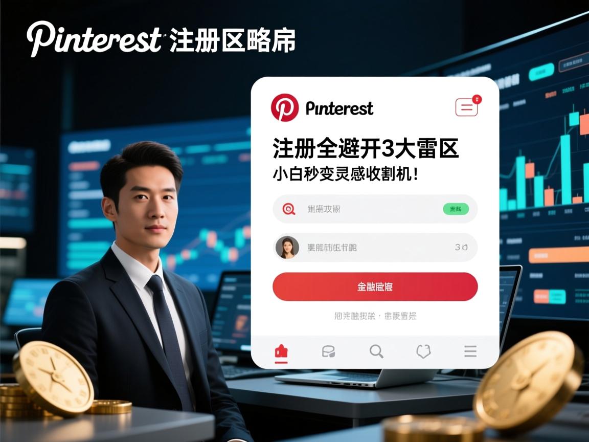 Pinterest注册全攻略,避开3大雷区,小白秒变灵感收割机!