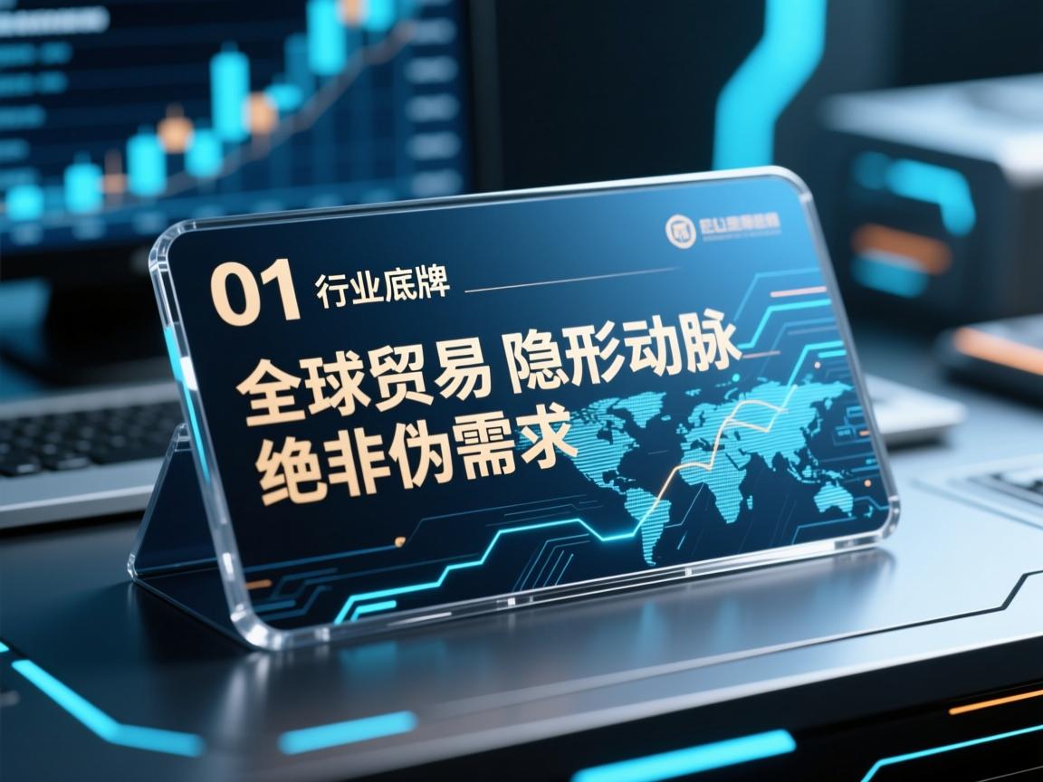01 行业底牌,全球贸易的隐形动脉,绝非伪需求