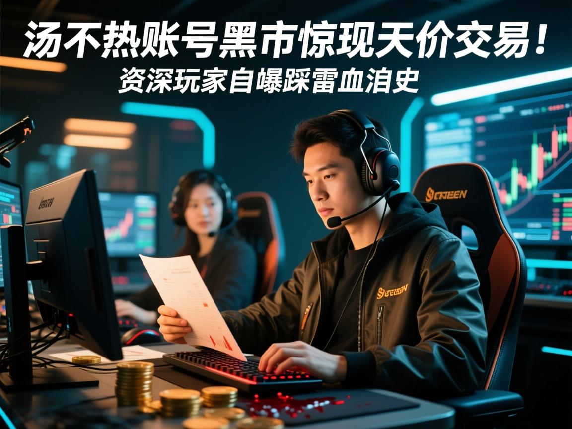 汤不热账号黑市惊现天价交易!资深玩家自曝踩雷血泪史