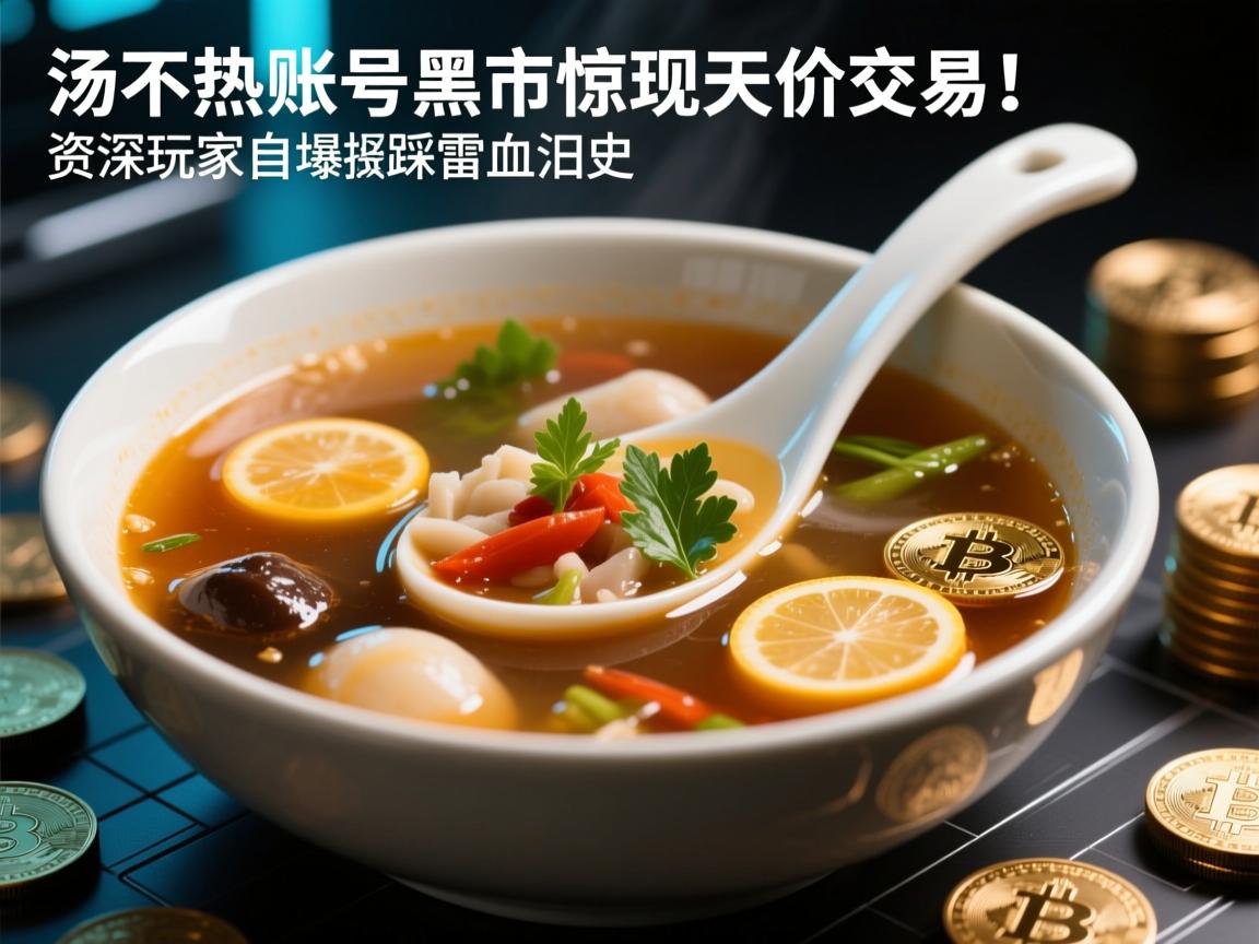 汤不热账号黑市惊现天价交易!资深玩家自曝踩雷血泪史