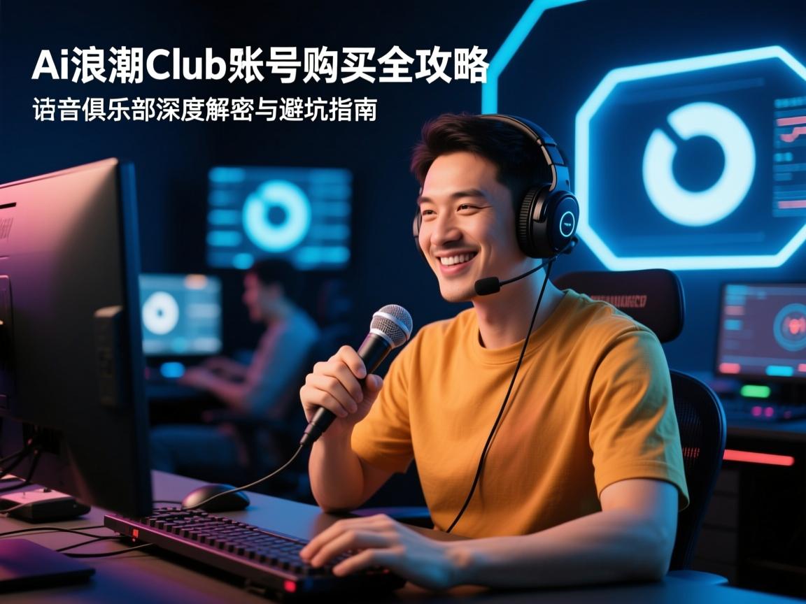 AI浪潮下的Clubhouse账号购买全攻略，语音俱乐部深度解密与避坑指南