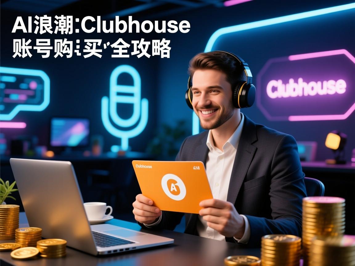 AI浪潮下的Clubhouse账号购买全攻略,语音俱乐部深度解密与避坑指南
