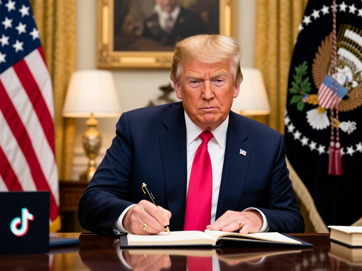 TikTok美国业务终获转机:特朗普签署行政令认可新交易方案,字节跳动持股降至20%