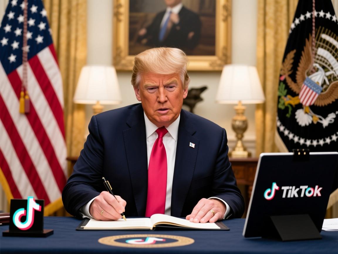 TikTok美国业务终获转机:特朗普签署行政令认可新交易方案,字节跳动持股降至20%