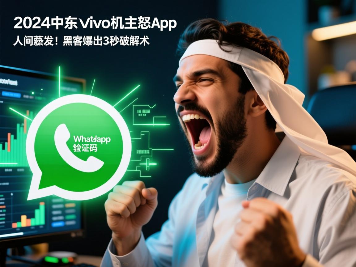 2024中东VIVO机主怒吼,WhatsApp验证码人间蒸发!黑客曝出3秒破解术