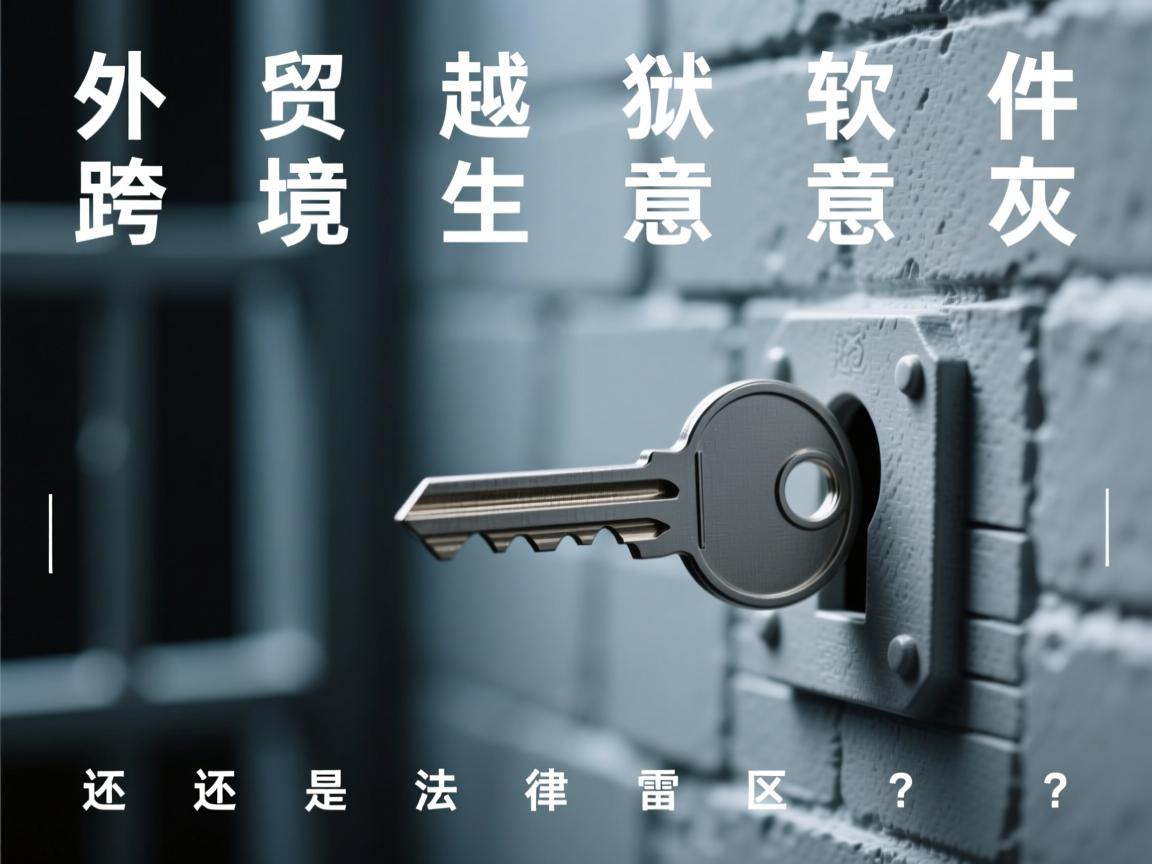 外贸越狱软件,跨境生意的灰色钥匙还是法律雷区?