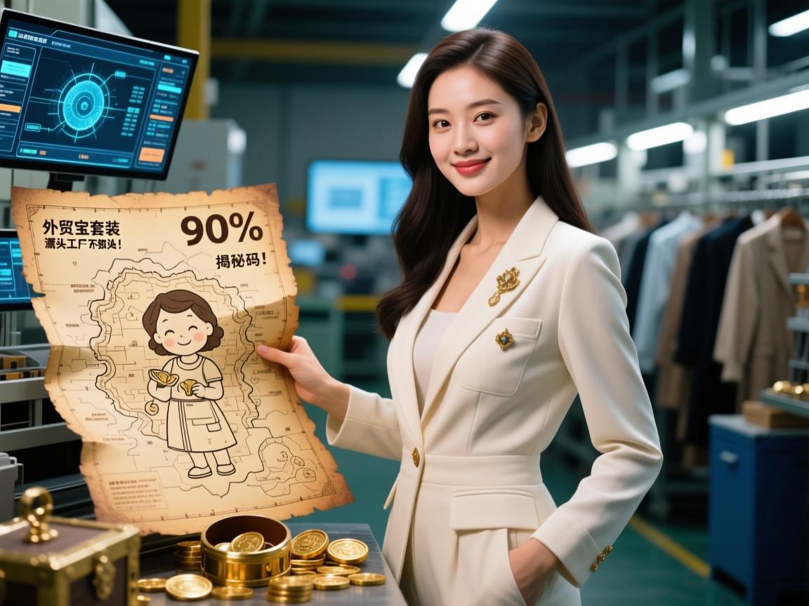 外贸女宝套装藏宝图,揭秘90%妈妈不知道的源头工厂密码!
