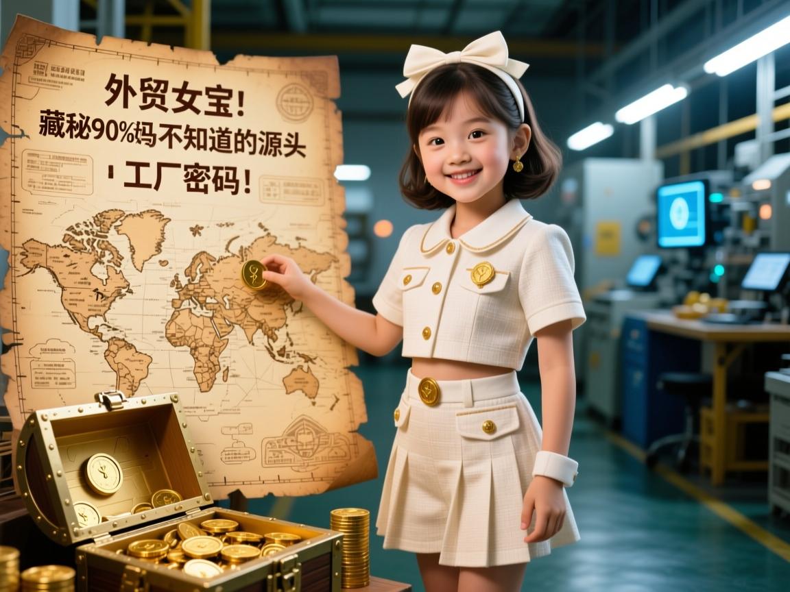 外贸女宝套装藏宝图,揭秘90%妈妈不知道的源头工厂密码!