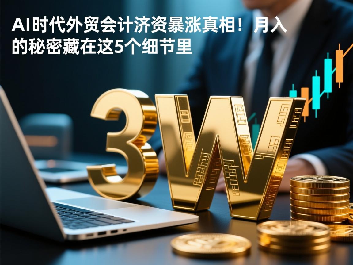 AI时代外贸会计薪资暴涨真相!月入3W的秘密藏在这5个细节里