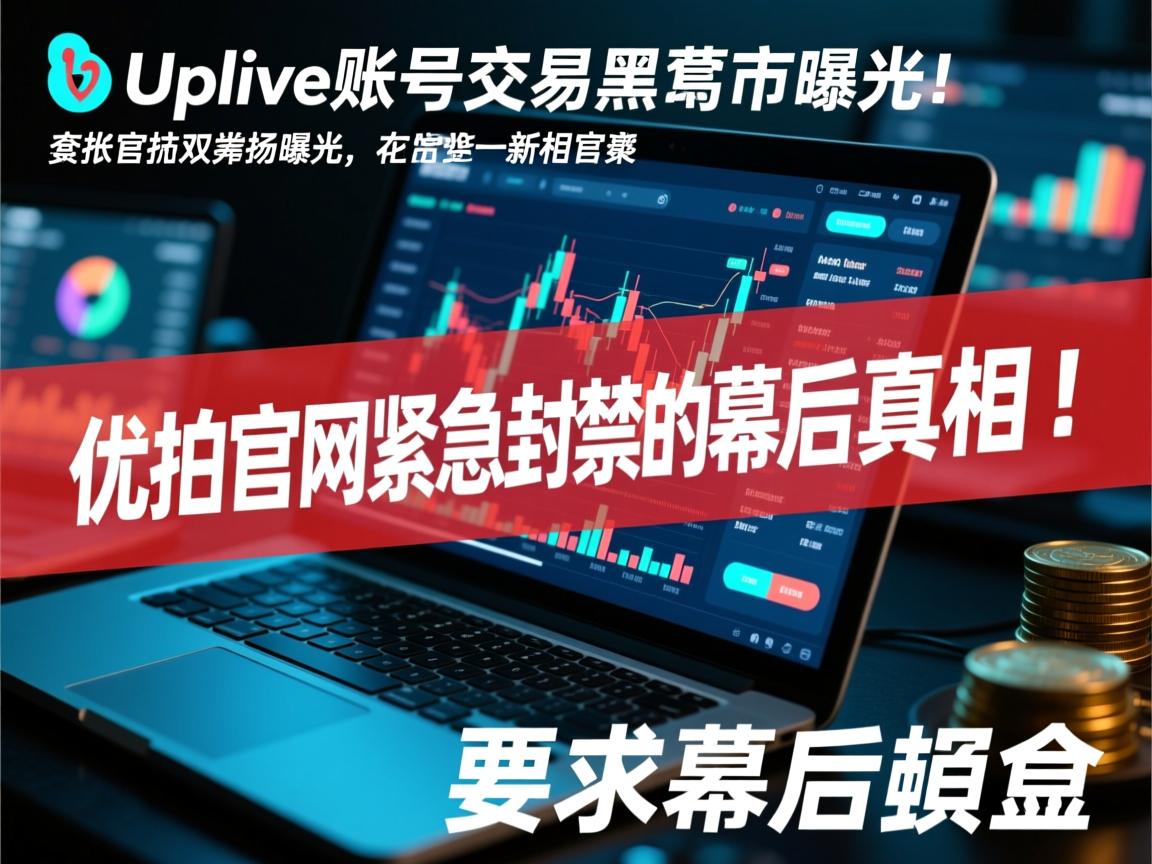 Uplive账号交易黑市曝光!优拍官网紧急封禁的幕后真相