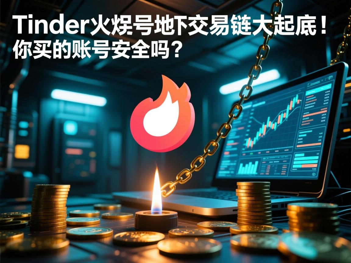 Tinder火种号地下交易链大起底!你买的账号安全吗?