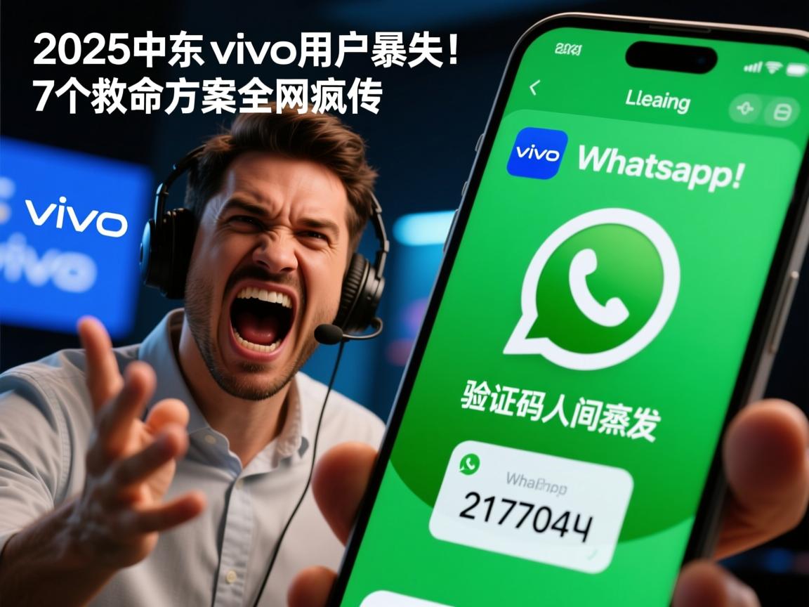 2025中东VIVO用户暴怒!WhatsApp验证码人间蒸发,这7个救命方案全网疯传