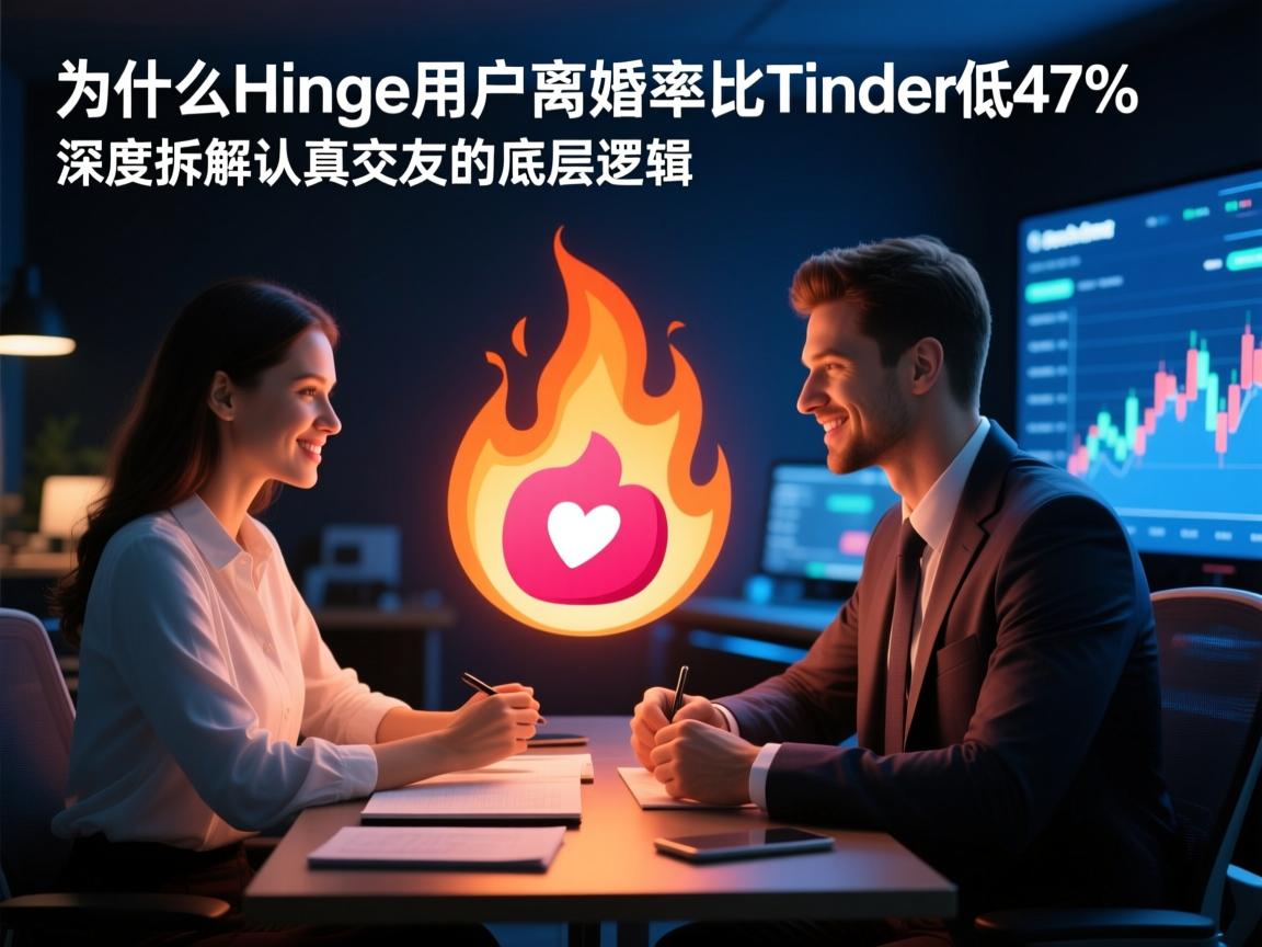 🔥为什么Hinge用户离婚率比Tinder低47%深度拆解认真交友的底层逻辑