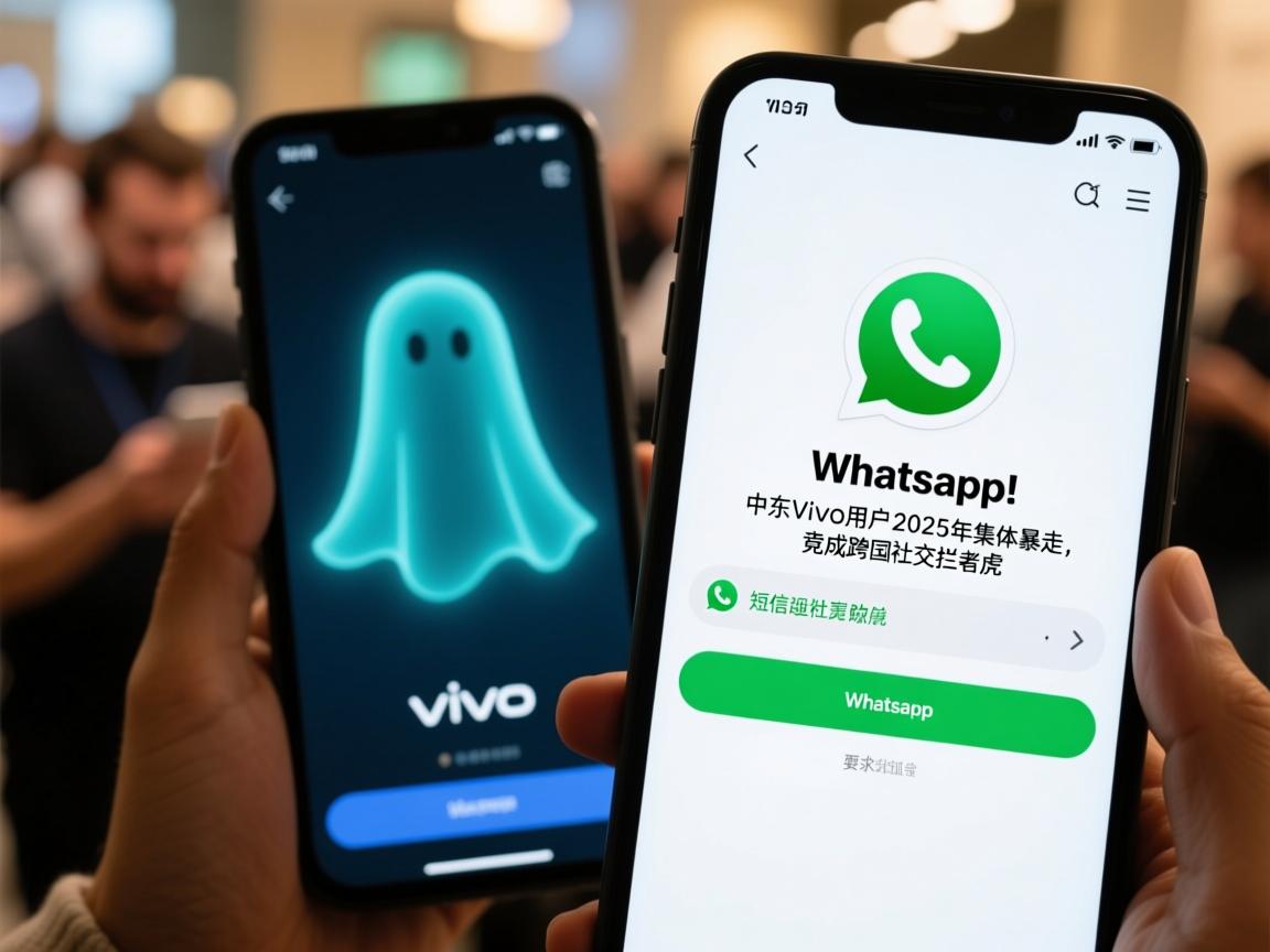 WhatsApp注册惊现幽灵验证码!中东VIVO用户2025年集体暴走,短信延迟竟成跨国社交拦路虎