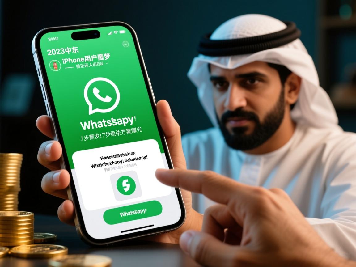 2023中东iPhone用户噩梦，WhatsApp验证码人间蒸发！7步绝杀方案曝光