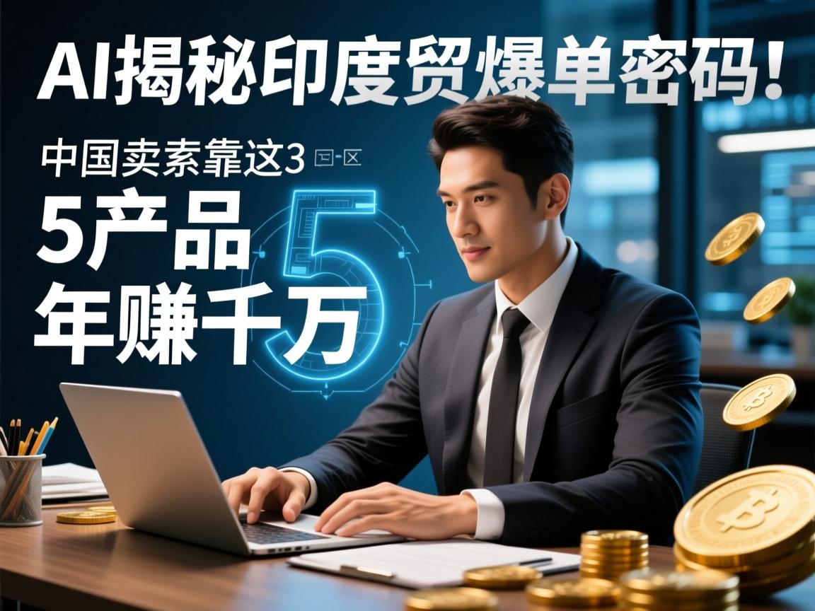 AI揭秘印度外贸爆单密码!中国卖家靠这5类产品年赚千万