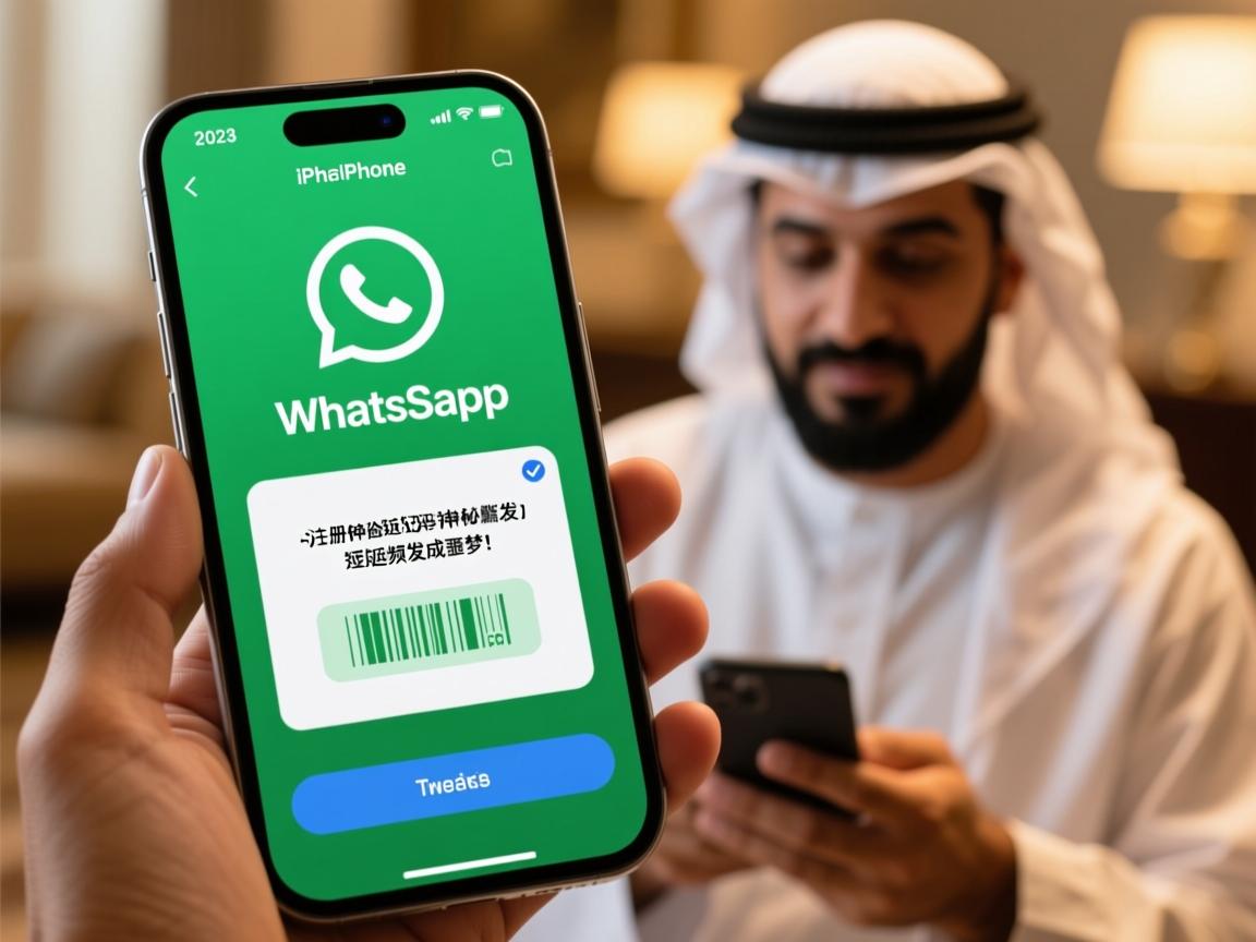 2023中东iPhone用户惊魂记,WhatsApp注册验证码神秘蒸发,短信延迟频发成噩梦!