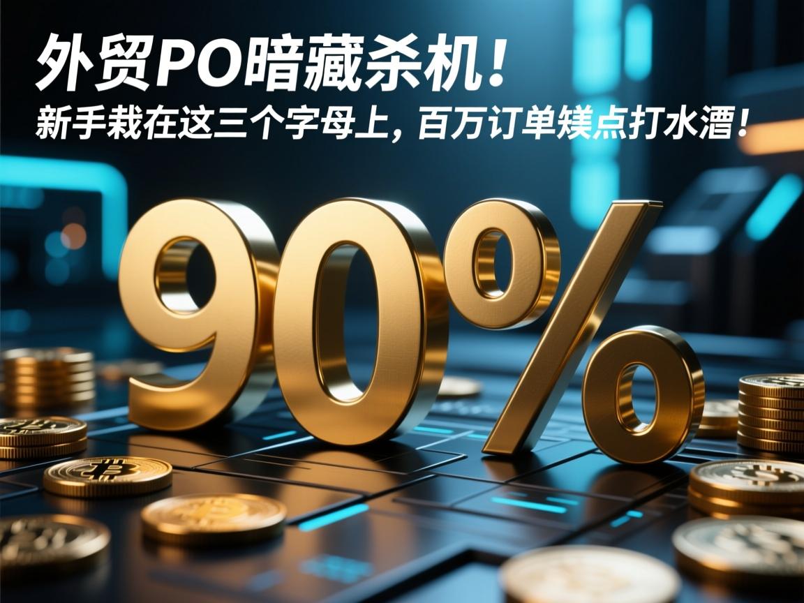外贸PO暗藏杀机！90%新手栽在这三个字母上，百万订单差点打水漂！