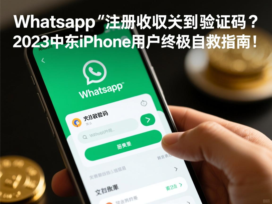 WhatsApp注册收不到验证码?2023中东iPhone用户终极自救指南!