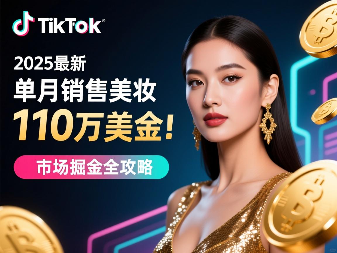 2025最新单月销售110万美金!TikTok墨西哥美妆市场掘金全攻略